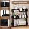 Industrial 3-Tier Bookshelf with Anti-Tipping Kit and Open Storage Shelves